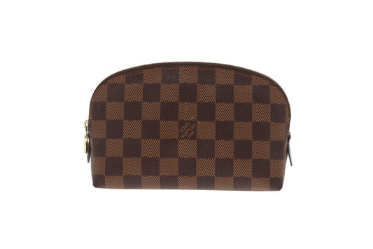 Louis Vuitton Cosmetic Pouch PM Damier Ebene