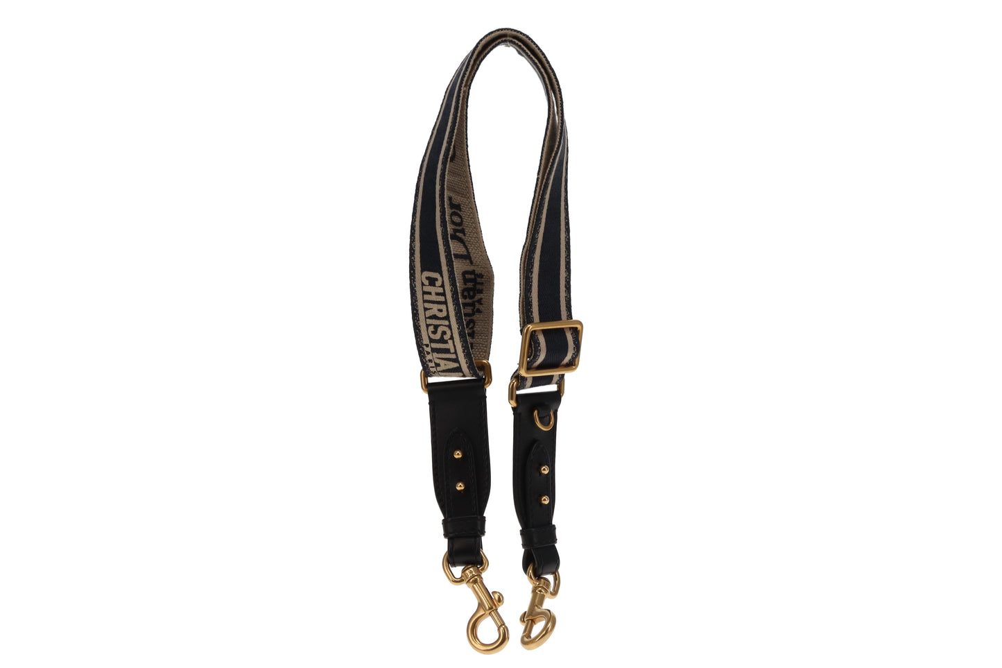 Dior Adjustable Shoulder Strap Dior Logo Embroidery