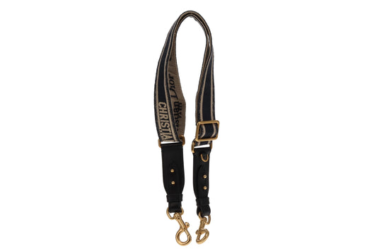 Dior Adjustable Shoulder Strap Dior Logo Embroidery