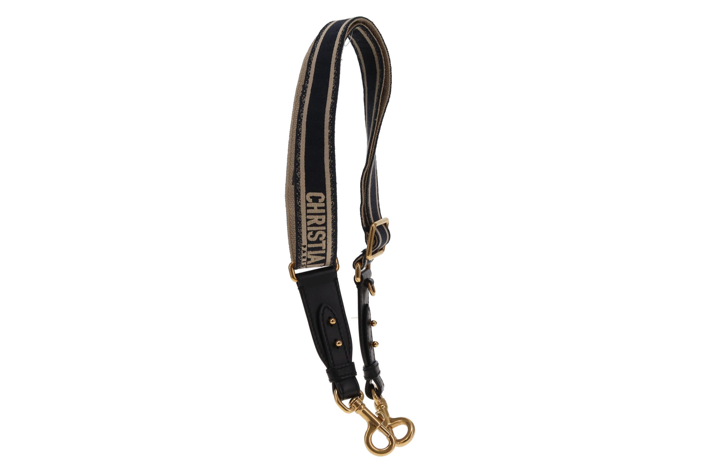 Dior Adjustable Shoulder Strap Dior Logo Embroidery