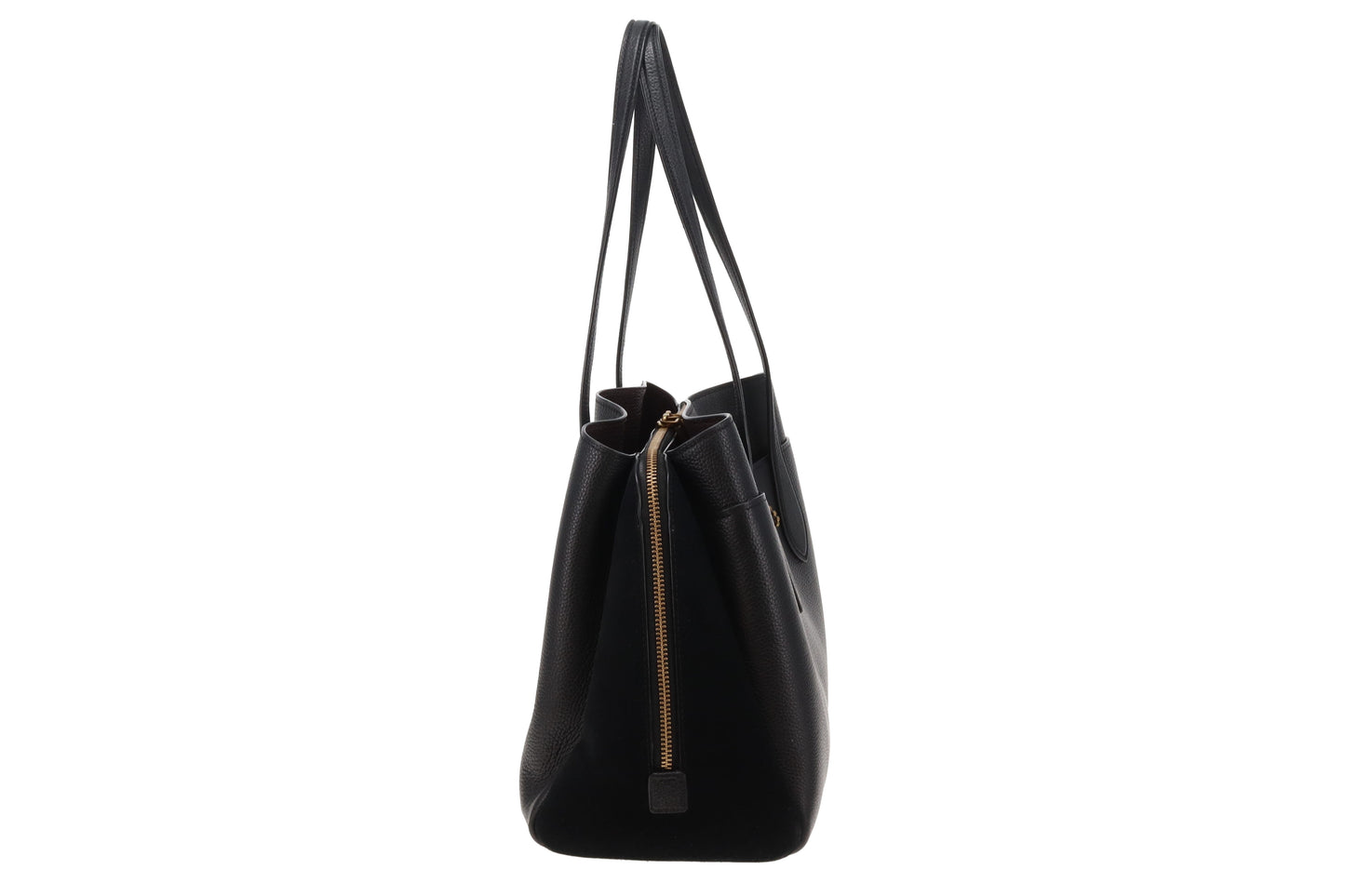 Coach Black Leather and Suede Lora Carryall