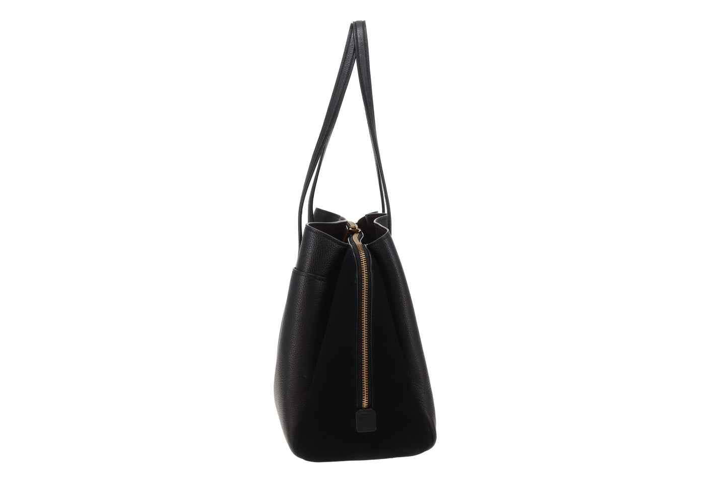 Coach Black Leather and Suede Lora Carryall