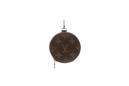 Louis Vuitton Monogram Round Coin Purse With Clip 2023