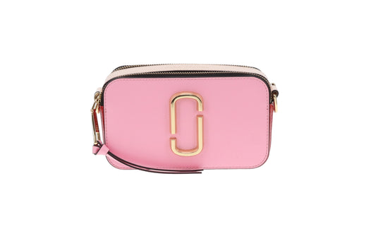 Marc Jacobs Pink and Red Snapshot with Cheetah Strap