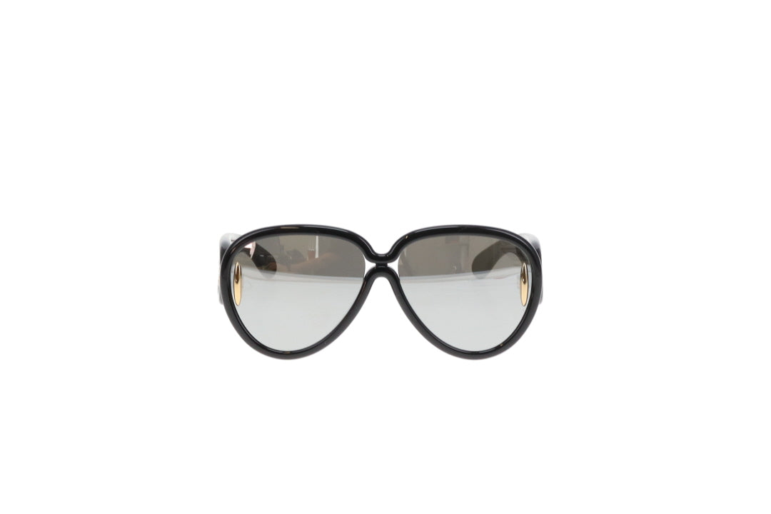 Loewe Anagram 65mm Pilot Mirror Sunglasses