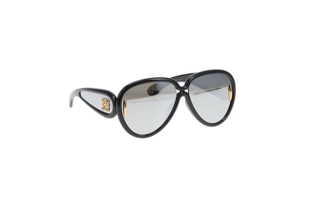 Loewe Anagram 65mm Pilot Mirror Sunglasses