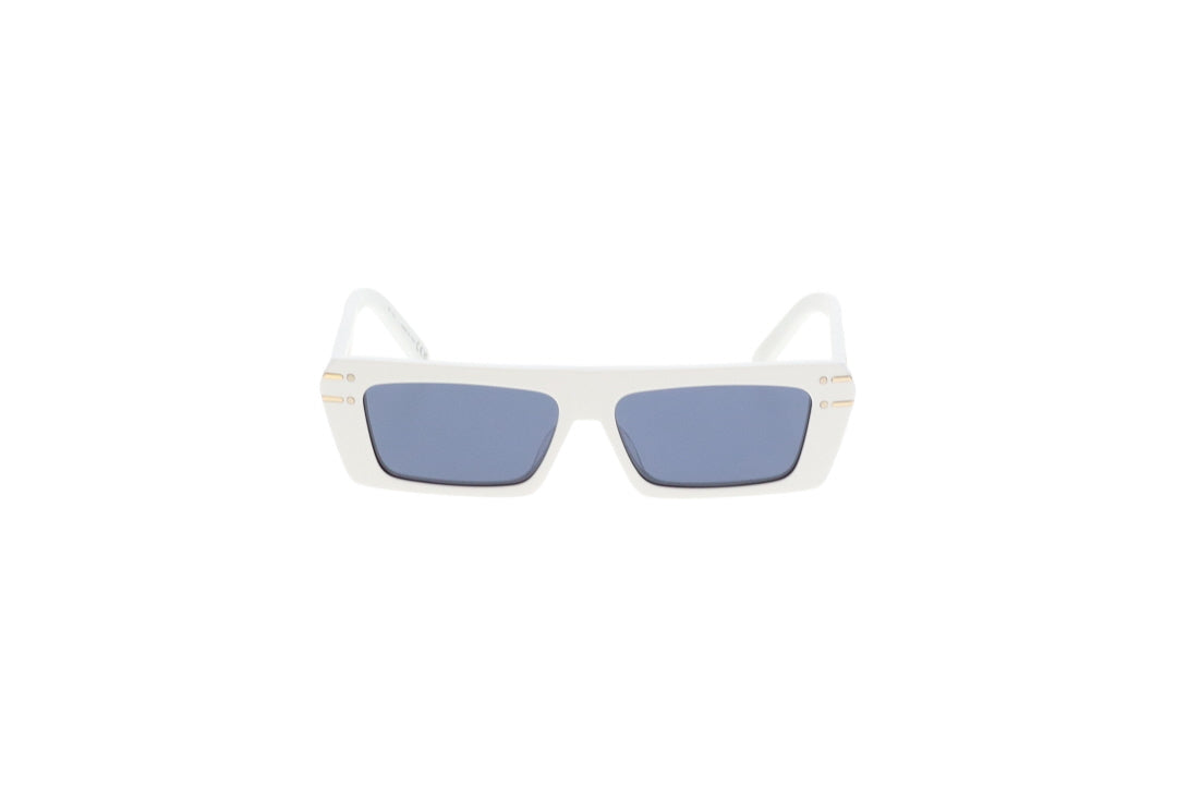Dior Signature S2U White Slim Sunglasses