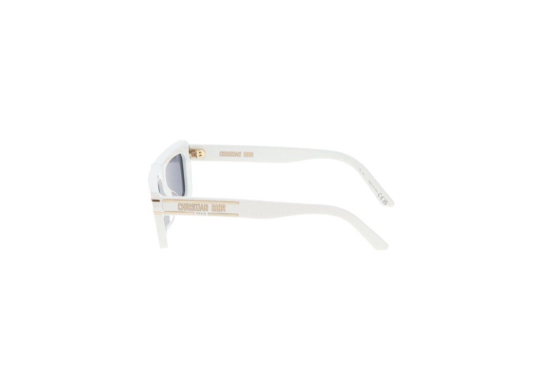 Dior Signature S2U White Slim Sunglasses