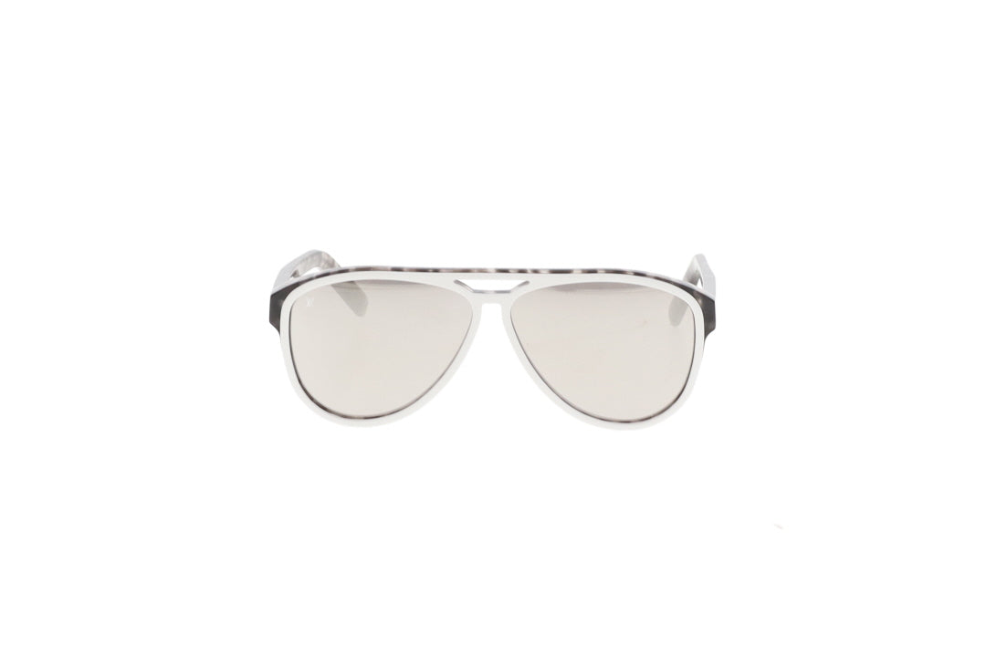 Louis Vuitton Tortoise Shell and White Frame Mowani Sunglasses Z2306W