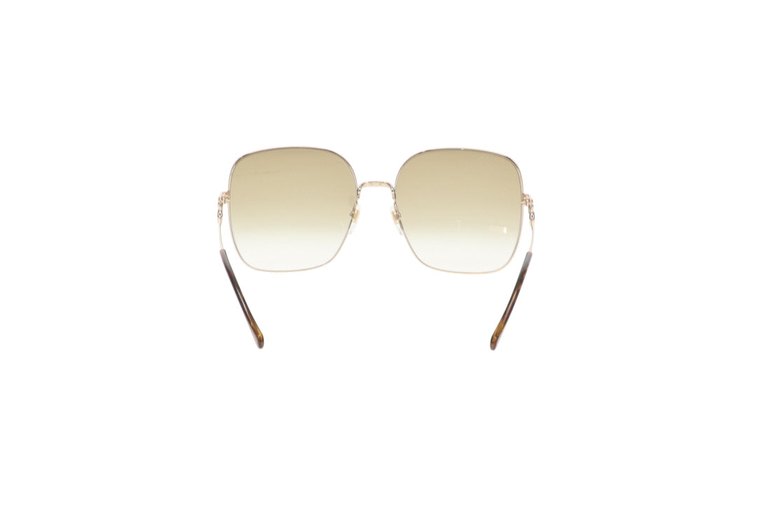 Gucci Rectangle Sunglasses Large Lens Horsebit Arms GG0879S