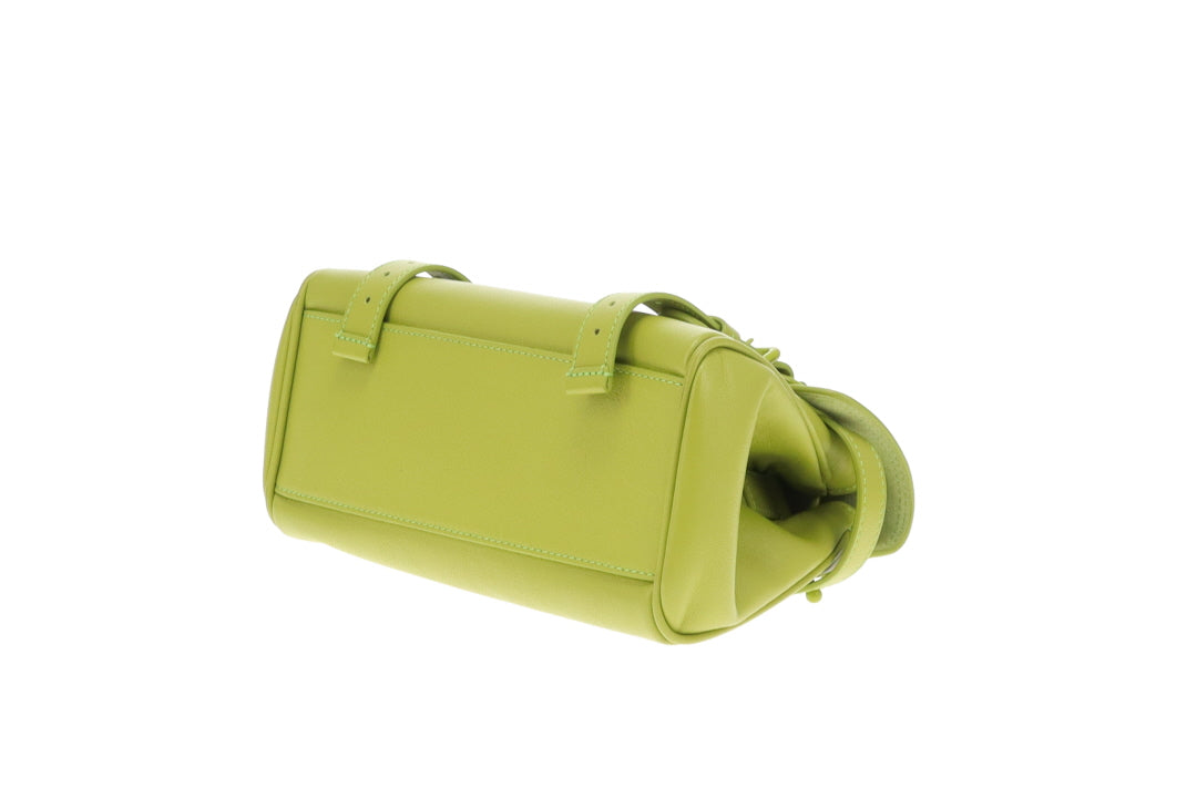 Mulberry Alexa Mini In Acid Green Micro Classic Grain