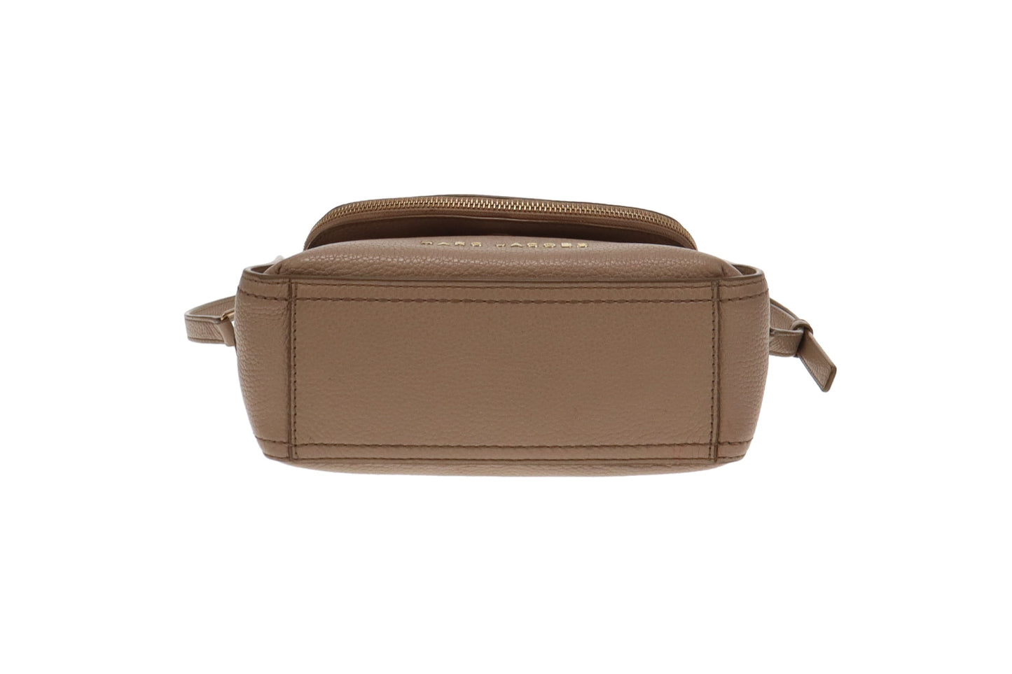 Marc Jacobs Taupe Leather The Groove Mini Messenger Bag