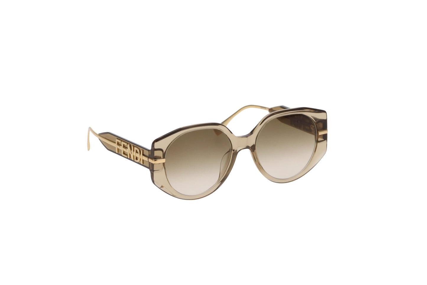 Fendi Sunglasses FE40083U Acetate and Goldtone