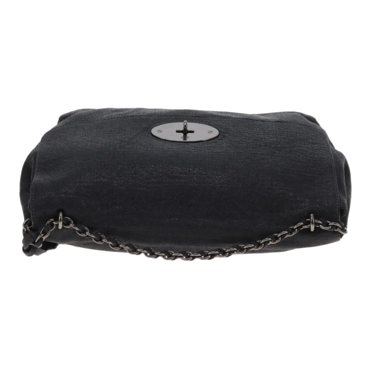 Mulberry Lily Oversized Black Sparkle Tweed Effect Leather GMHW