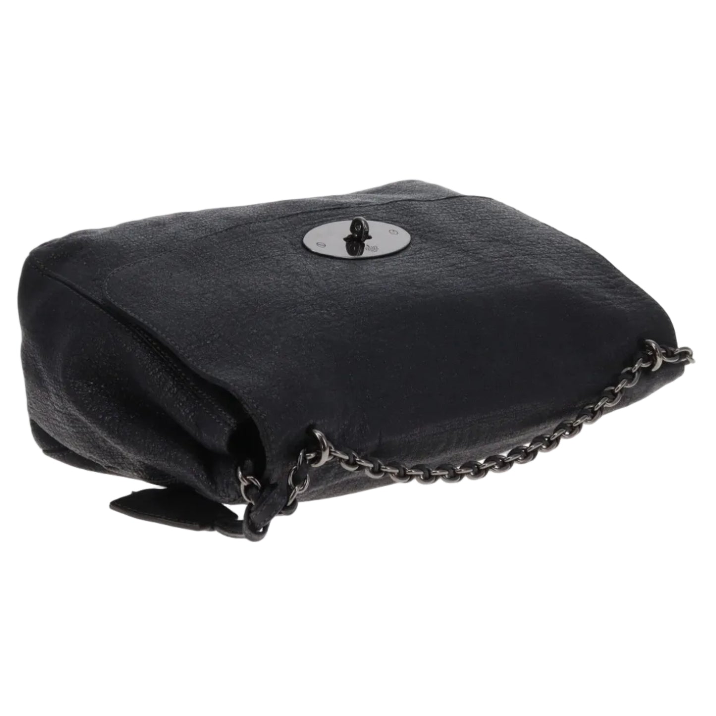 Mulberry Lily Oversized Black Sparkle Tweed Effect Leather GMHW