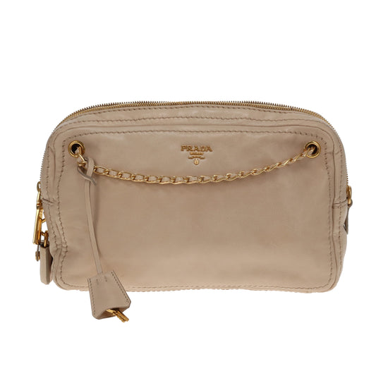 Prada Glace Calf Quarzo Bauletto