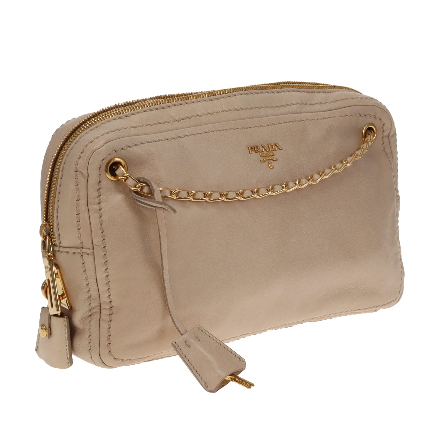 Prada Glace Calf Quarzo Bauletto