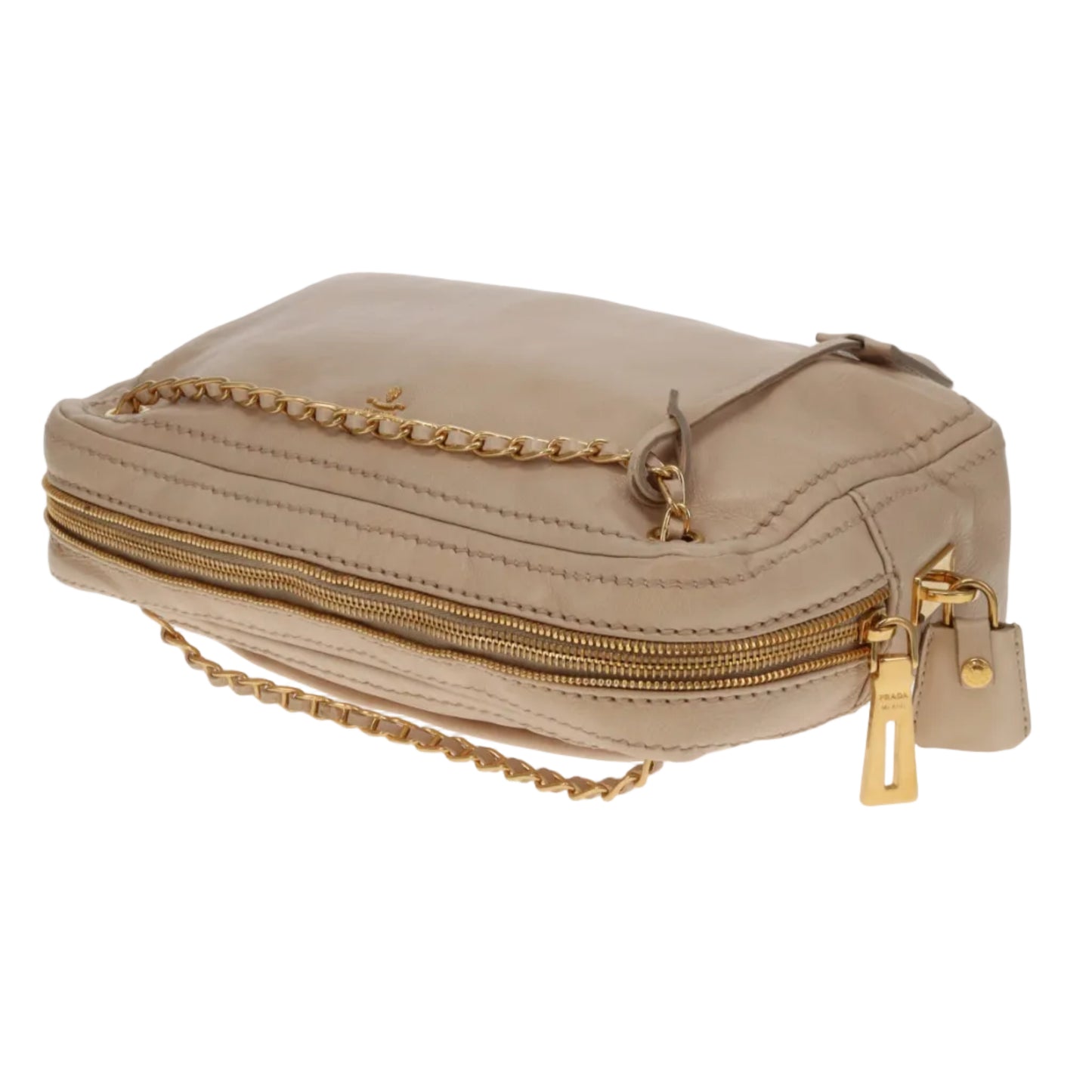 Prada Glace Calf Quarzo Bauletto