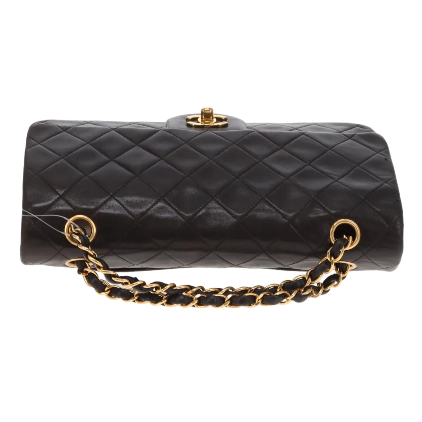 Chanel Classic Double Flap Medium Black Lambskin GHW  (3 series - 94/96)