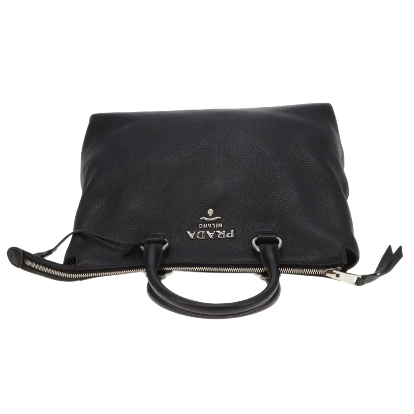 Prada 2 Way Bag Black SHW