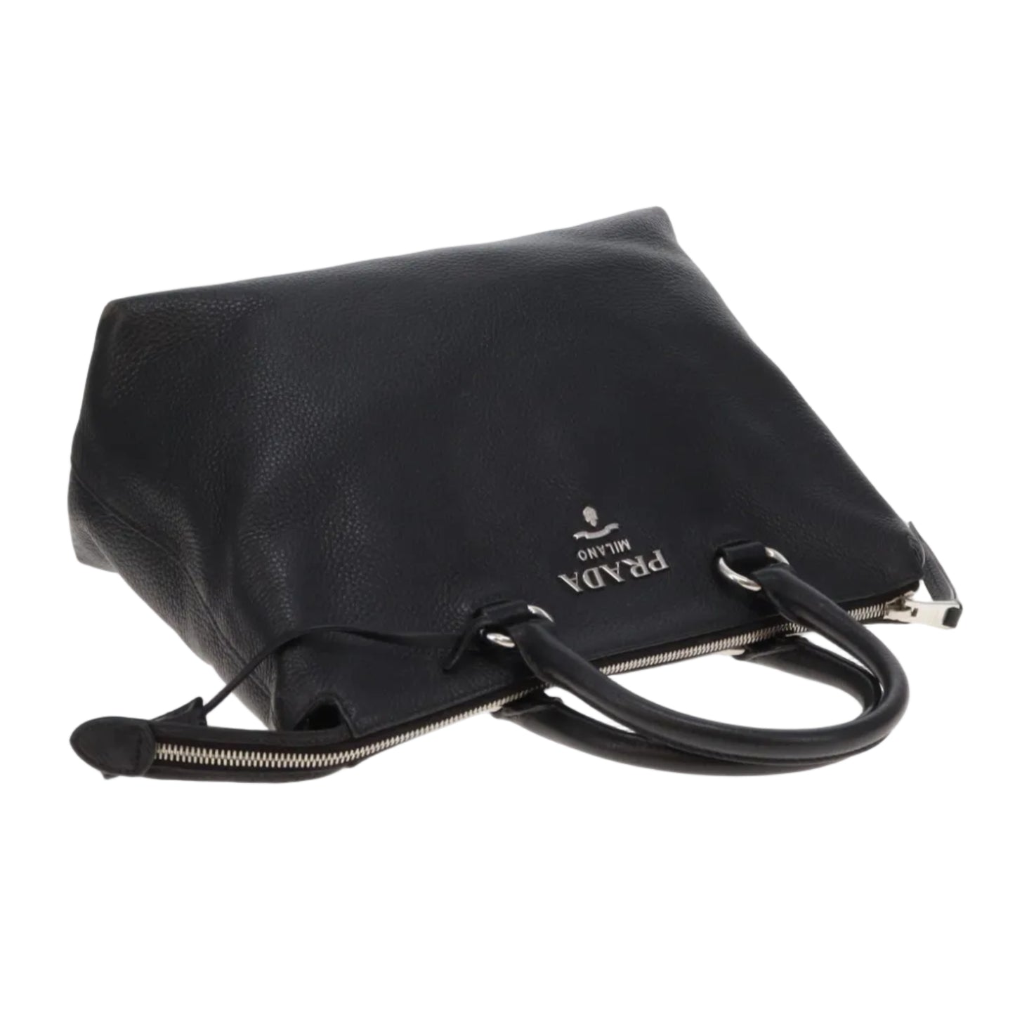 Prada 2 Way Bag Black SHW