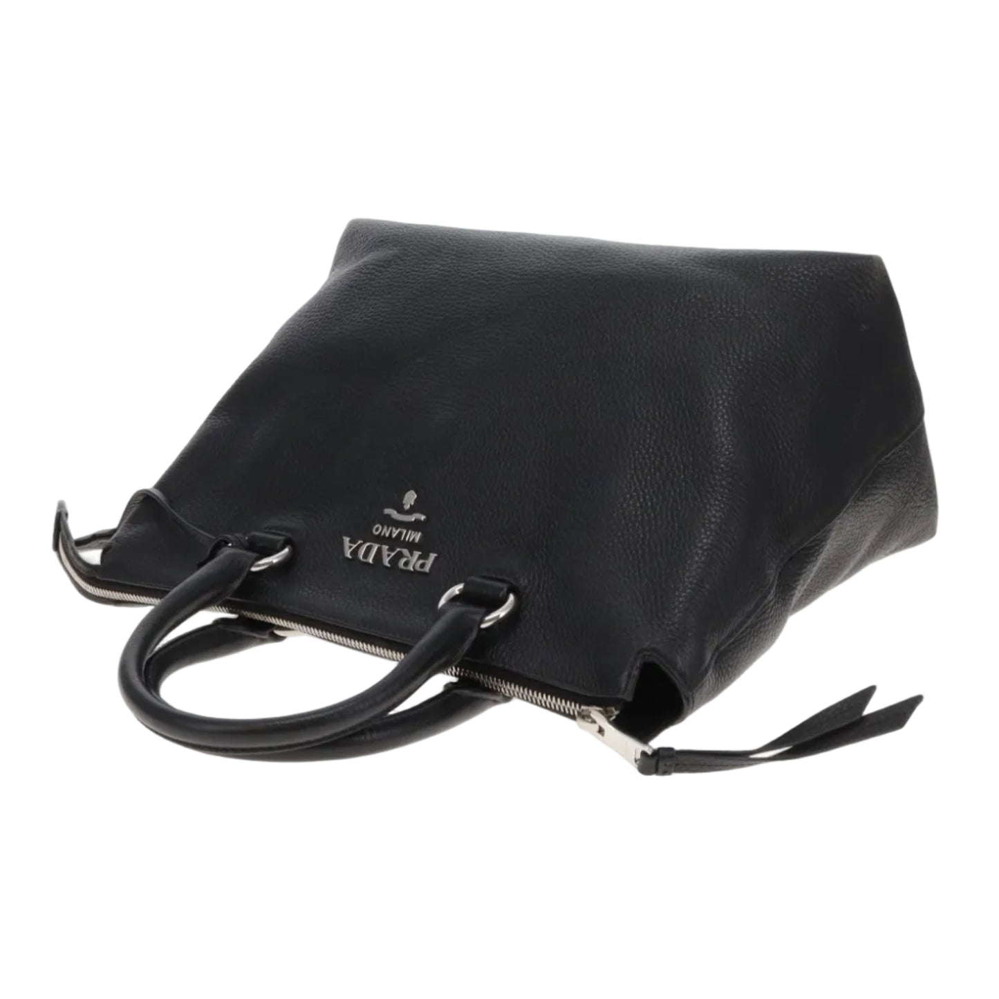 Prada 2 Way Bag Black SHW