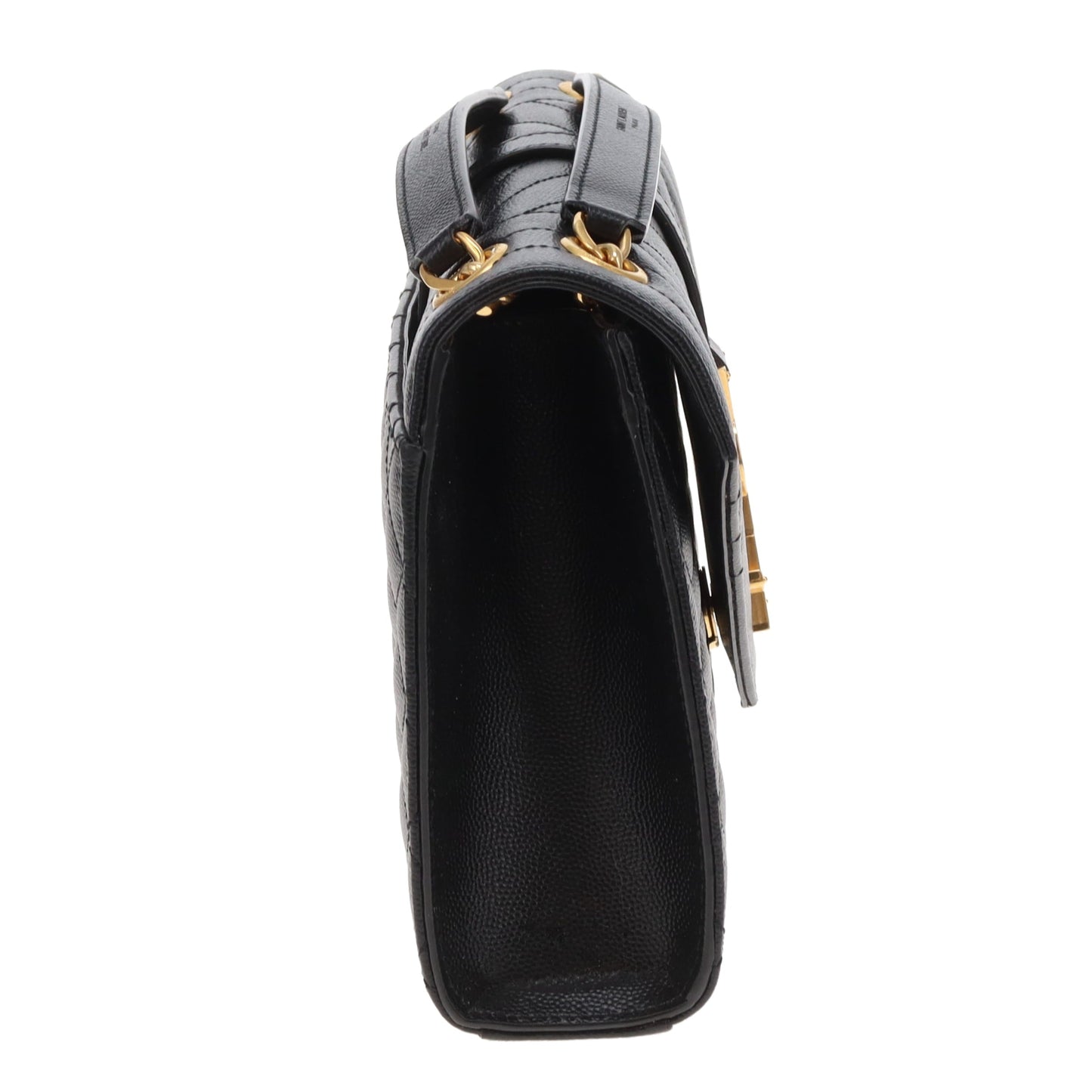 Saint Laurent Envelope Chain Bag Medium Black GHW 2024