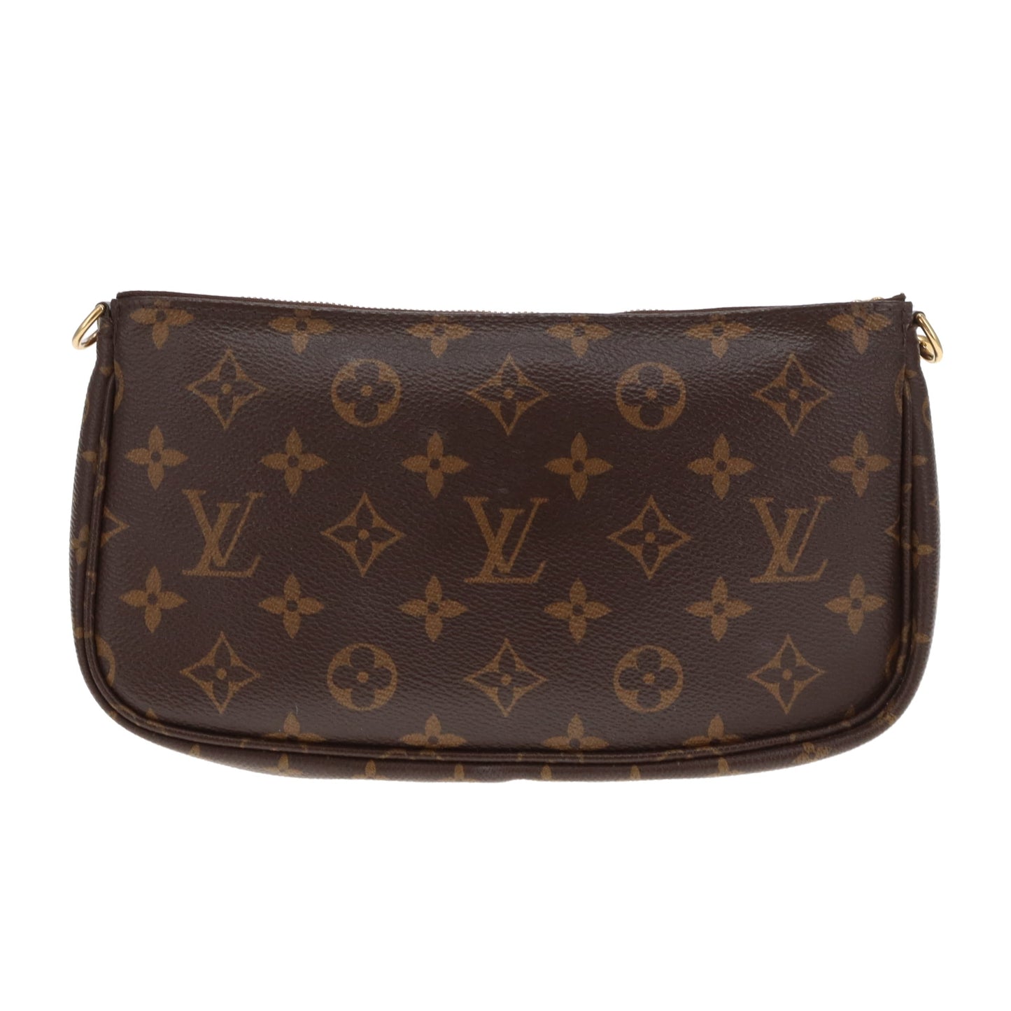 Louis Vuitto Multi-Pochette Monogram With Khaki Cotton Strap