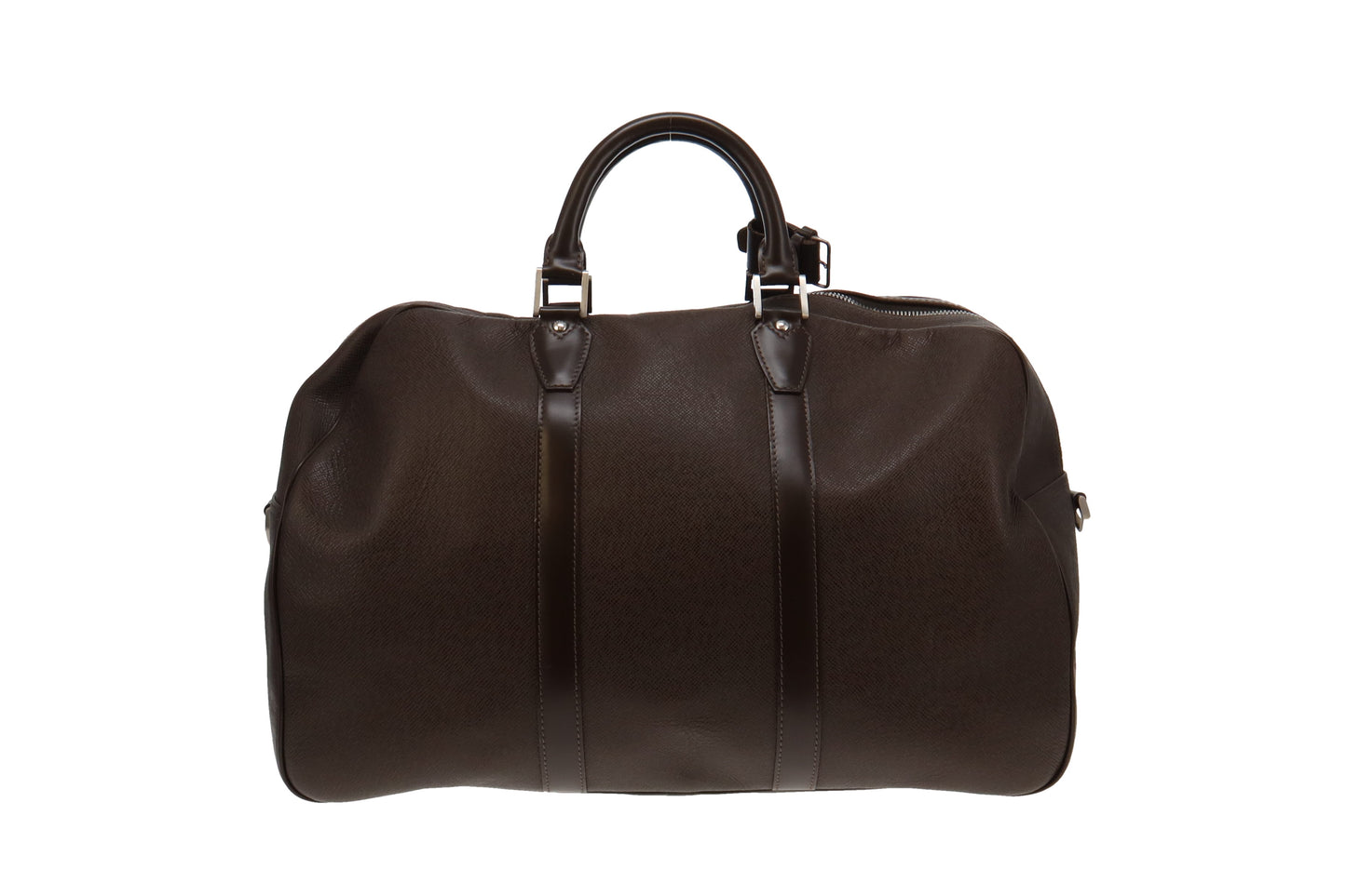 Louis Vuitton Taiga Leather Kendall Travel Bag Brown