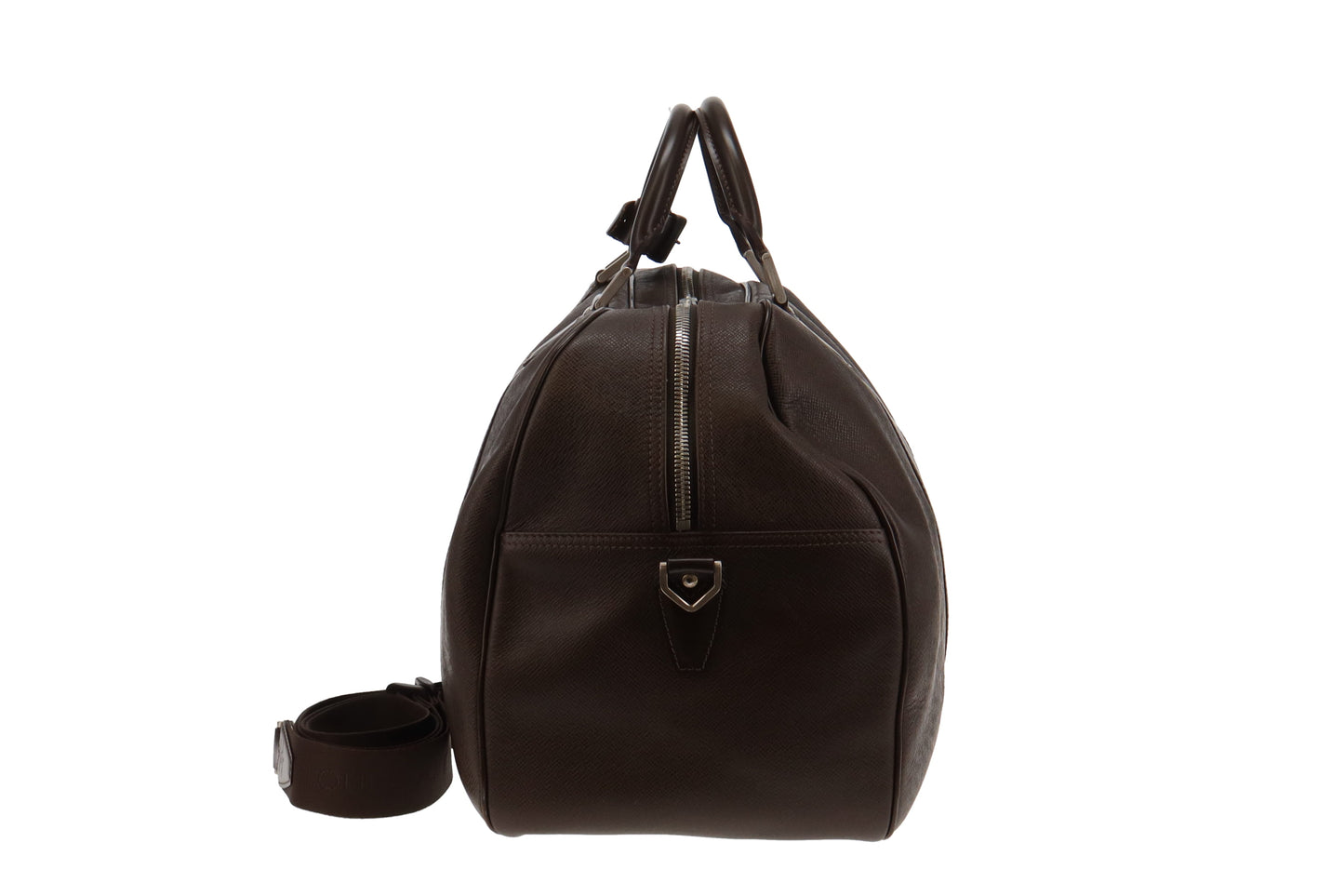 Louis Vuitton Taiga Leather Kendall Travel Bag Brown