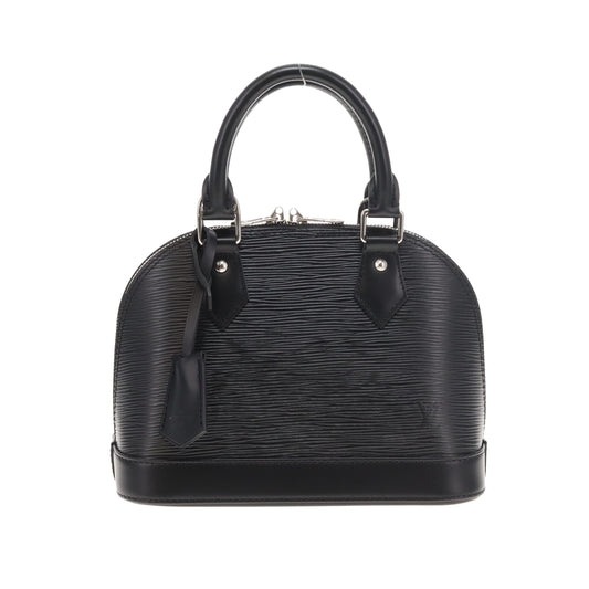 Louis Vuitton Alma BB Black Epi SHW (NFID)