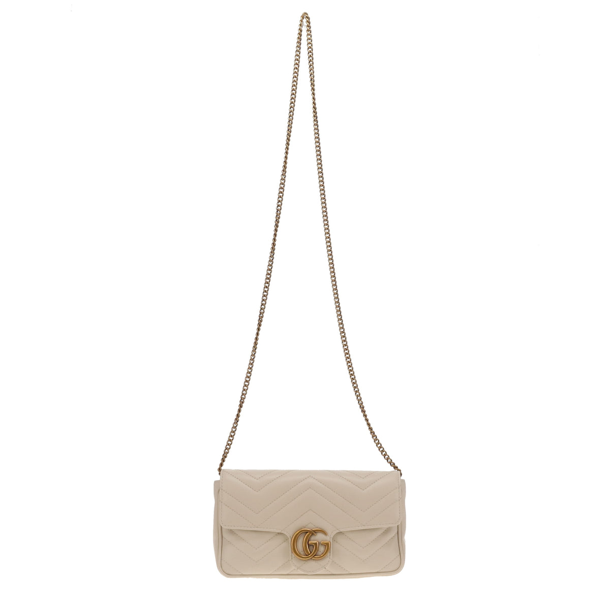 Gucci Marmont Small Shoulder Bag White