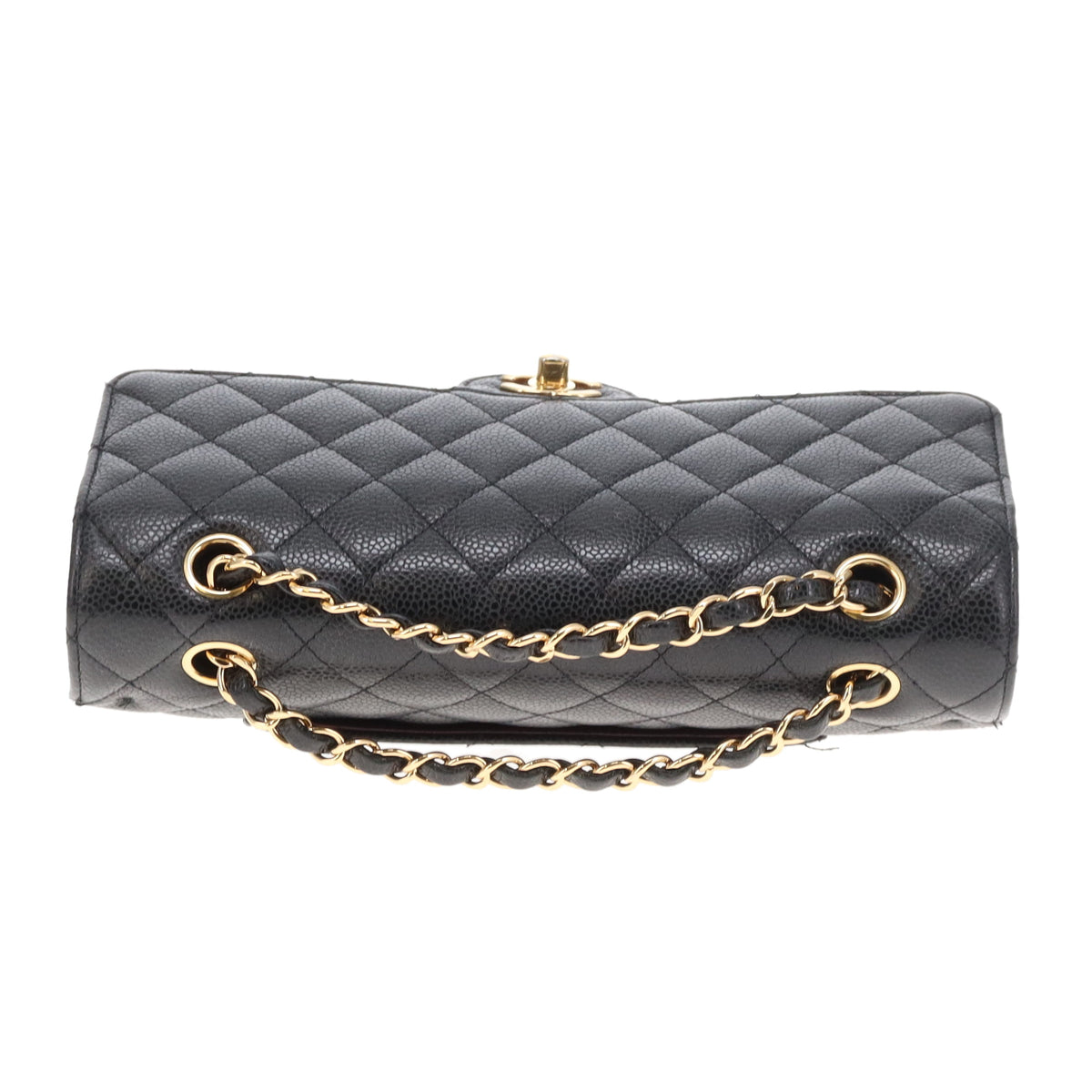 Chanel Classic Double Flap Medium Caviar Leather With Gold Hardware 2020