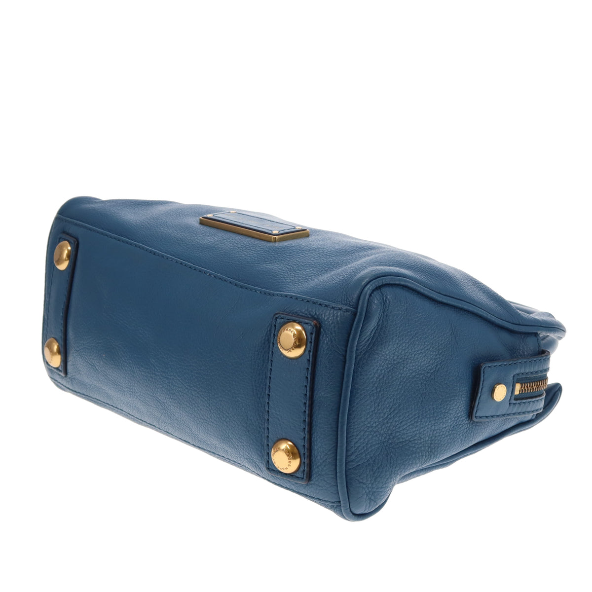 Marc Jacobs Too Hot To Handle Tote Bag Blue Leather