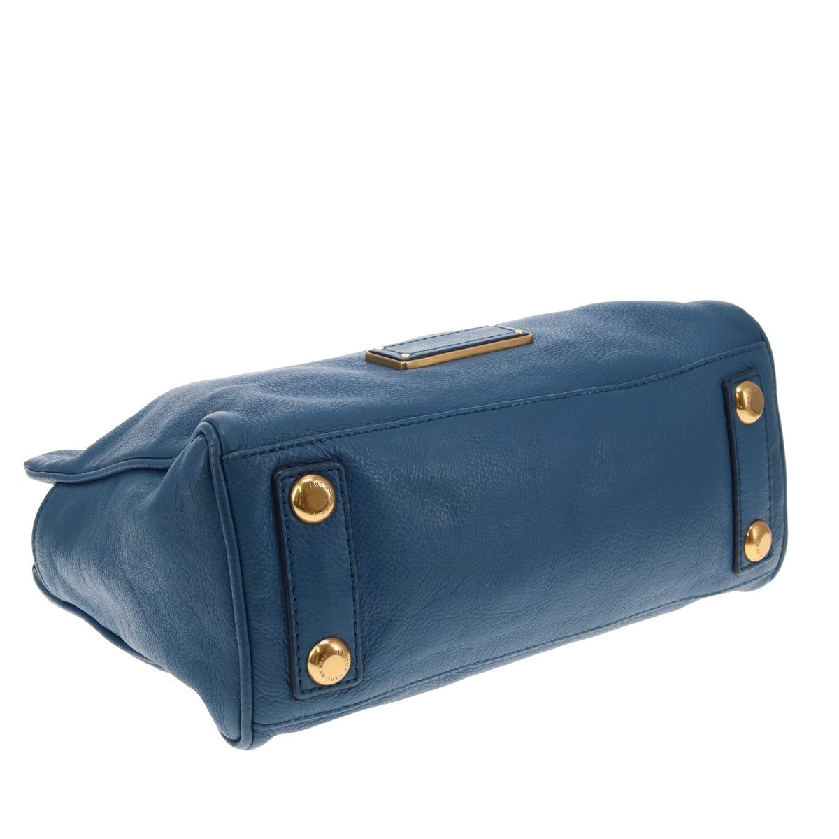 Marc Jacobs Too Hot To Handle Tote Bag Blue Leather