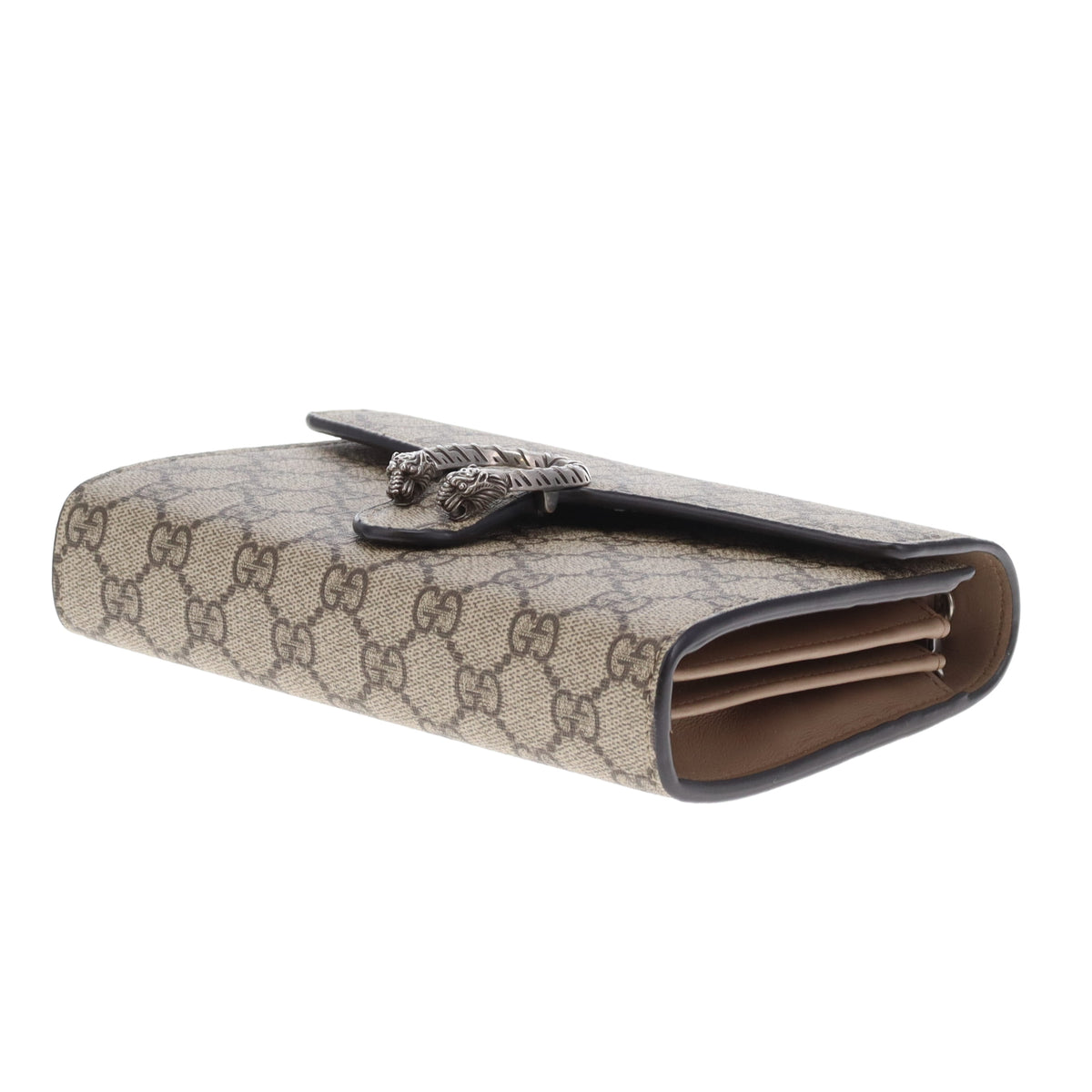 Gucci Marmont Chain Wallet GG Supreme Classic