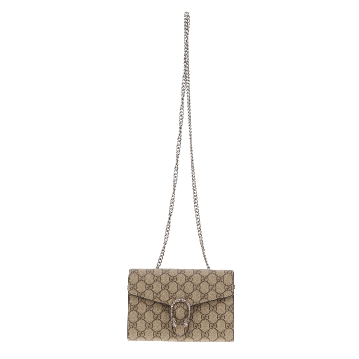 Gucci Marmont Chain Wallet GG Supreme Classic