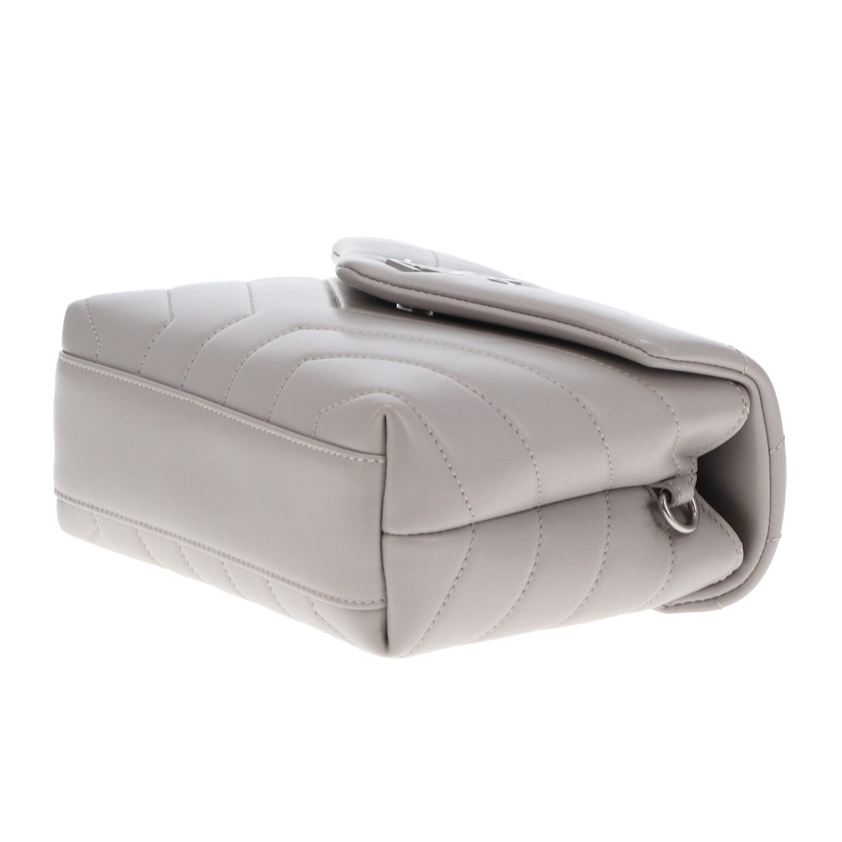 Saint Laurent Loulou Toy Grey SHW 2019