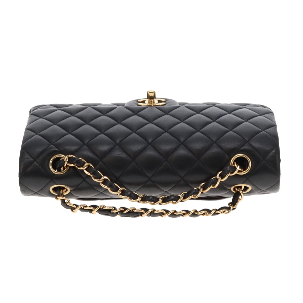 Chanel Classic Double Flap Medium Black Lambskin/Gold HW 2018