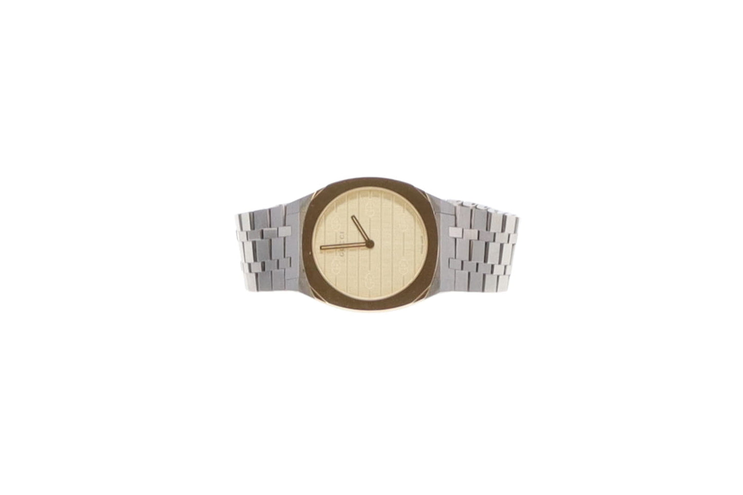 Gucci 25H 30mm Watch Brass and Stainless Steel