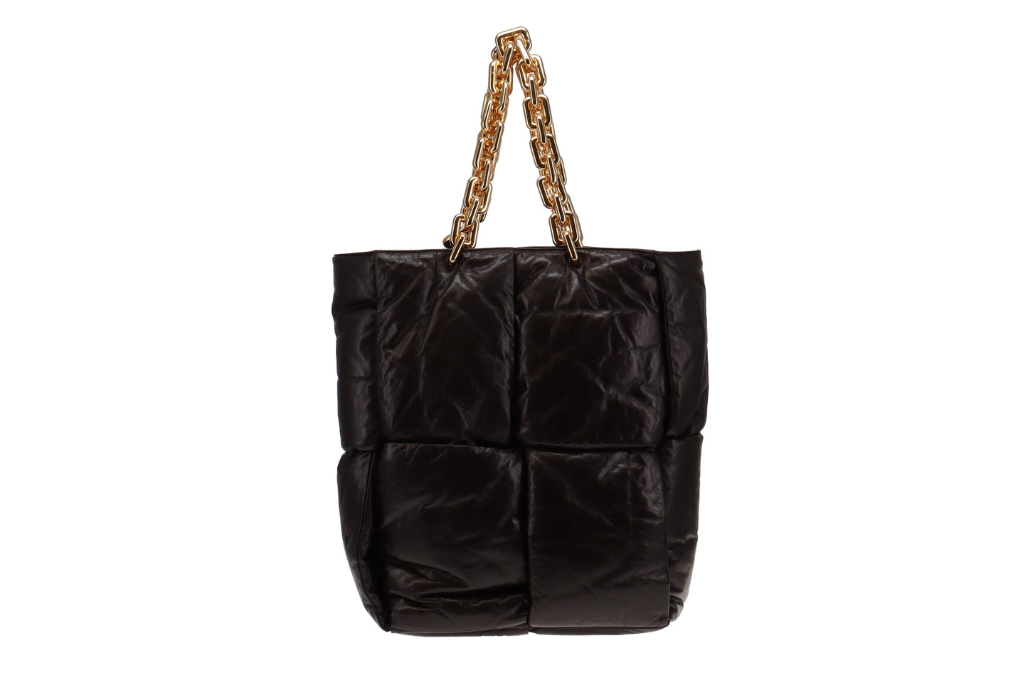 Bottega Veneta Fondant Leather Padded Chain Tote Bag