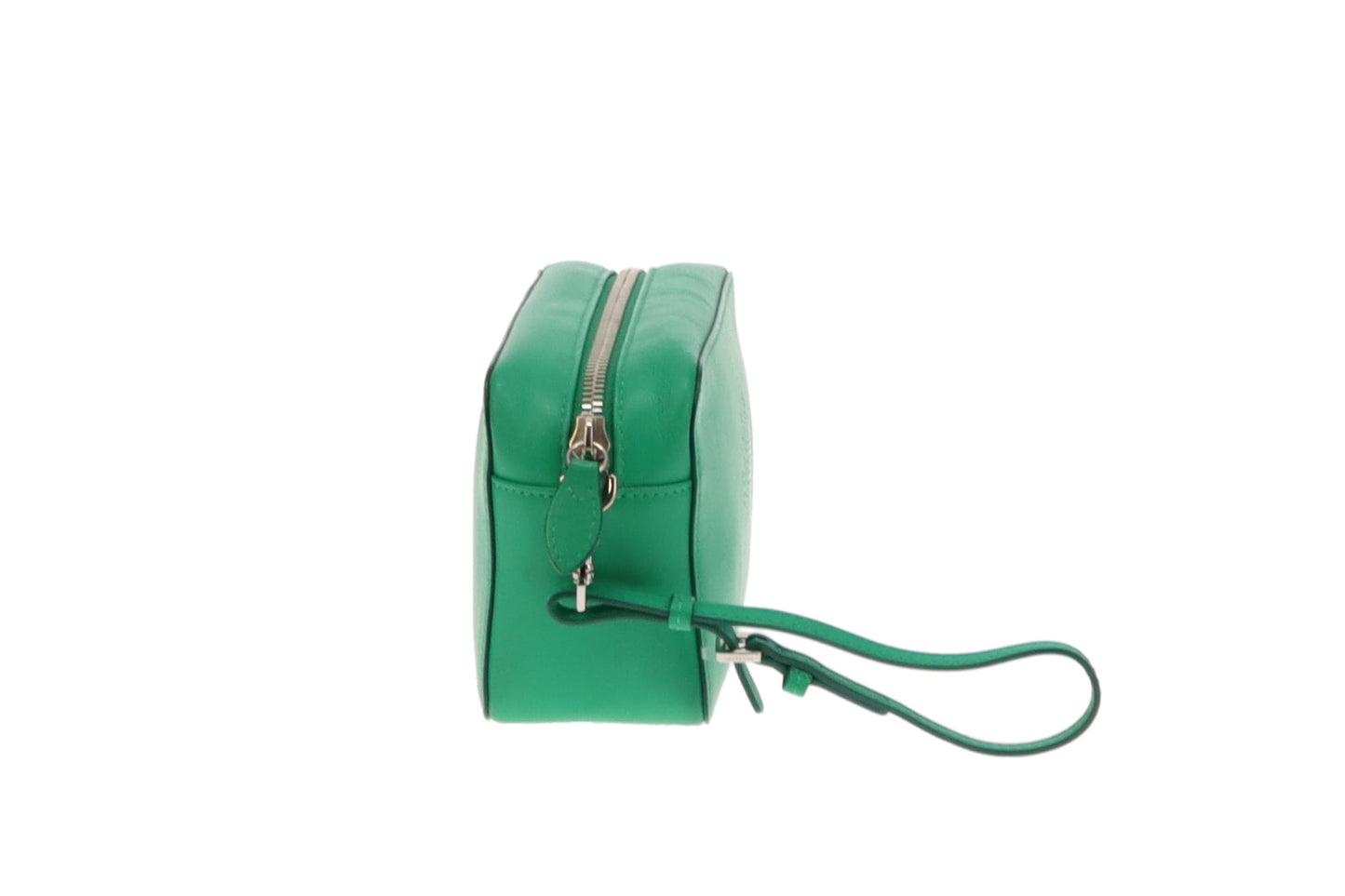 Mulberry Green Perforated Logo Mini Camera Bag