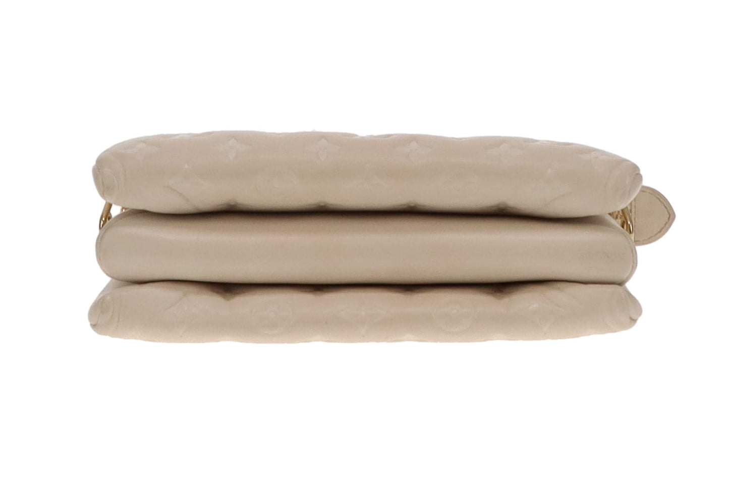 Louis Vuitton Crème Cushion Leather Coussin PM (NFID)