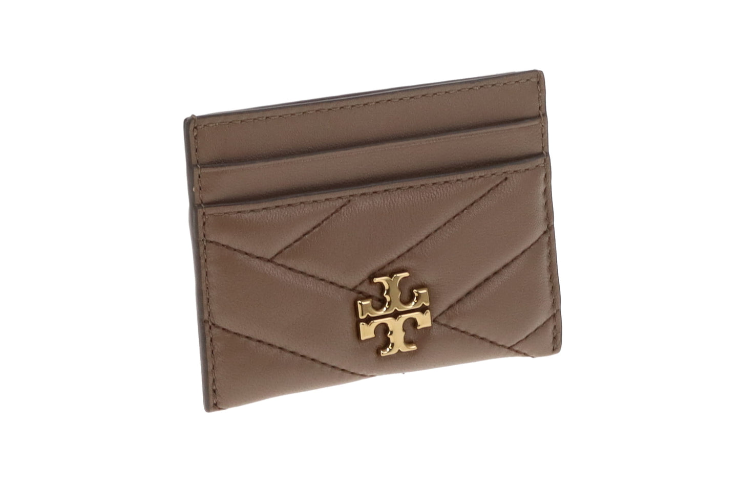 Tory Burch Kira Cardholder Mocha Leather