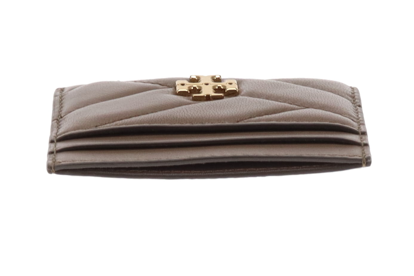 Tory Burch Kira Cardholder Mocha Leather