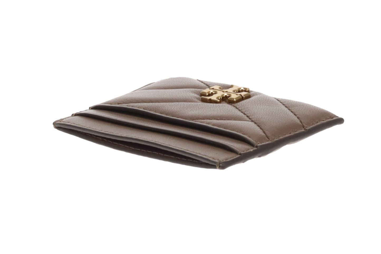 Tory Burch Kira Cardholder Mocha Leather