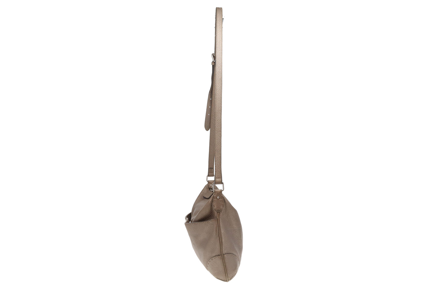 Fendi Pale Gold Selleria Line East West Messenger Bag