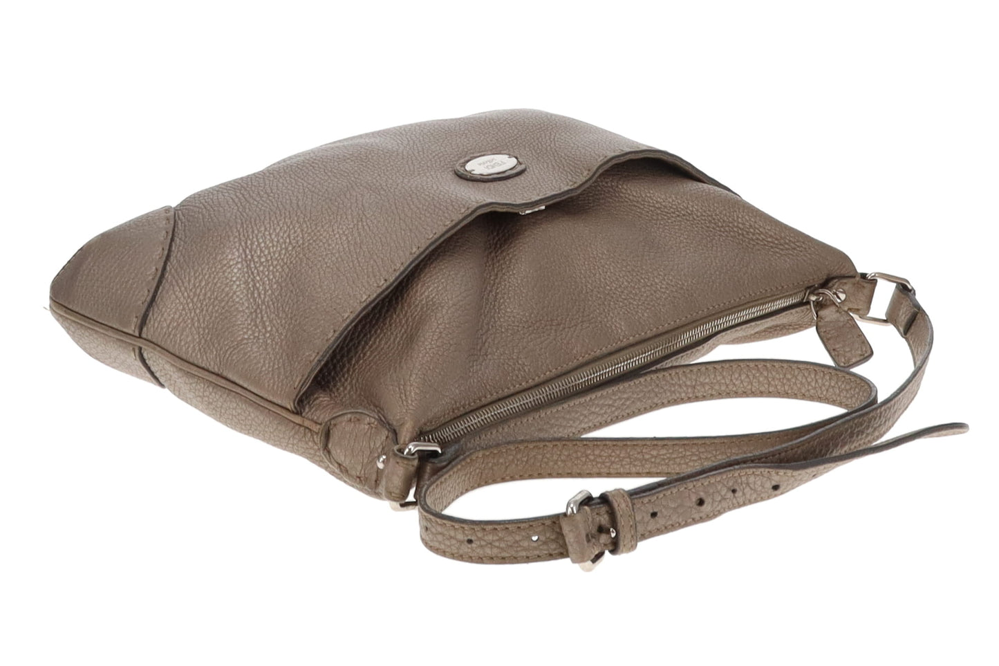 Fendi Pale Gold Selleria Line East West Messenger Bag