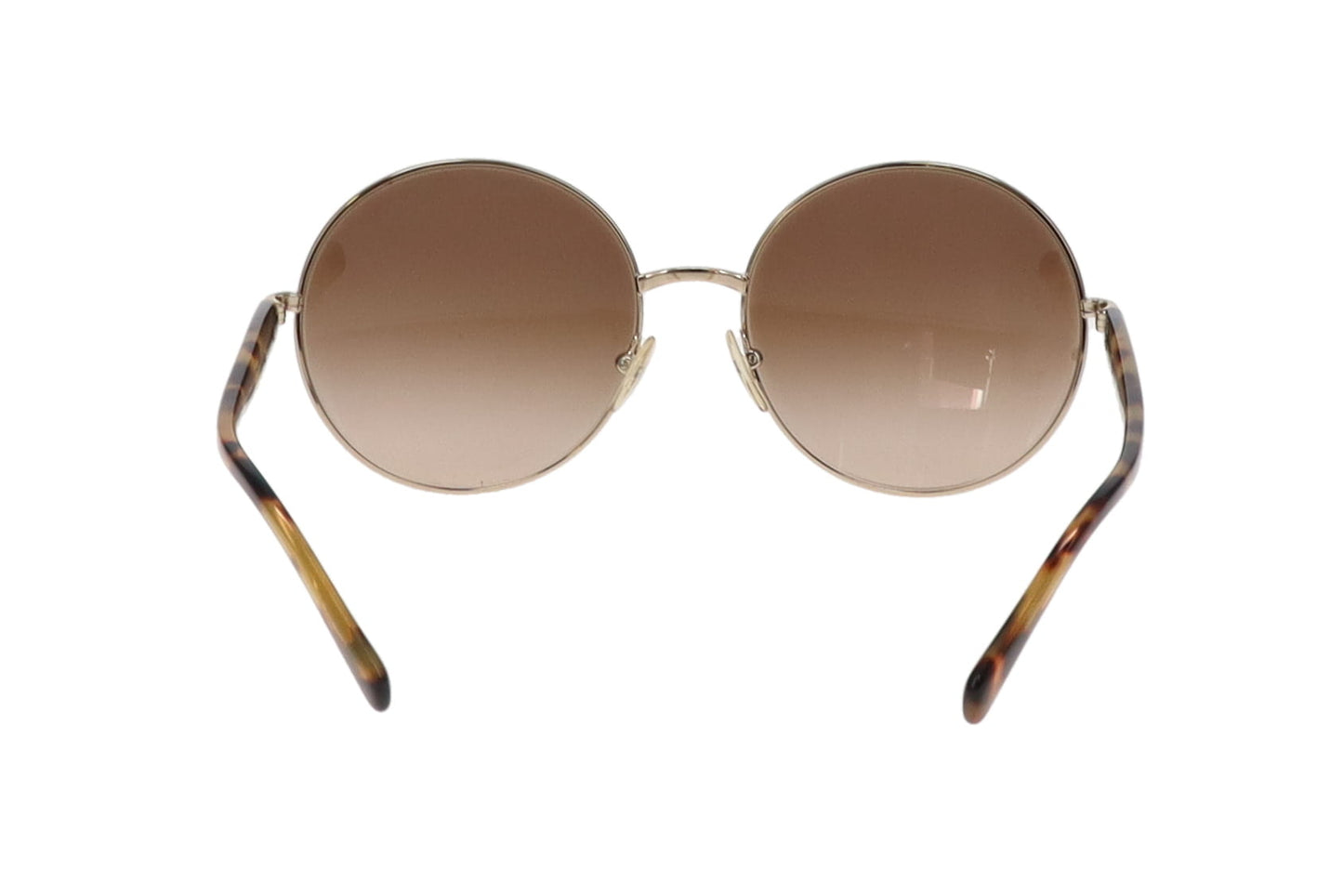 Prada Brown Tortoise Round Lense SPR58V  Sunglasses