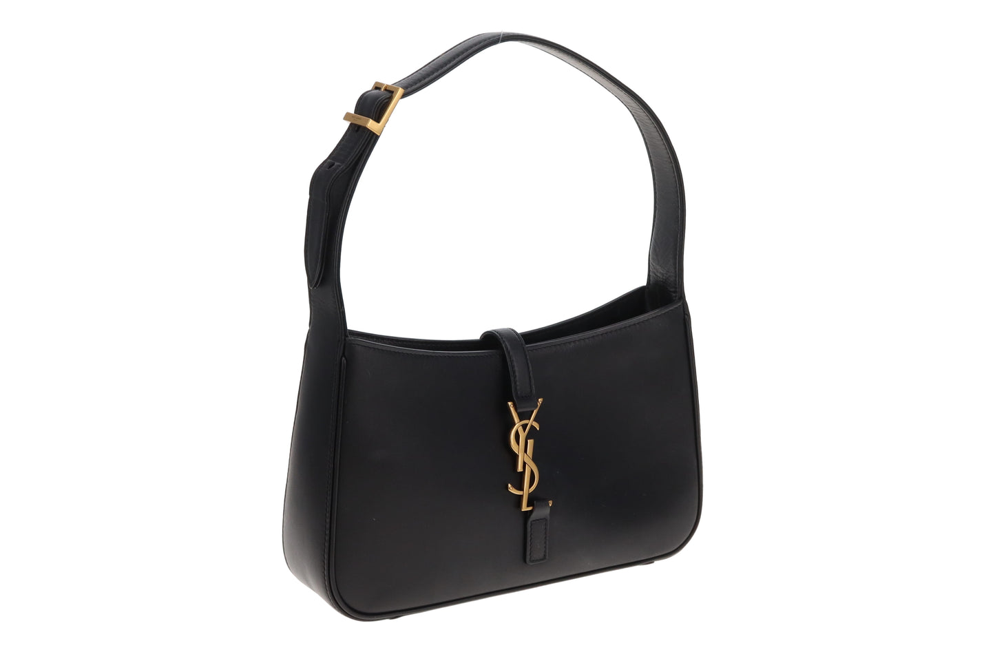 Saint Laurent Le 5 a 7 Black Smooth Leather 2023